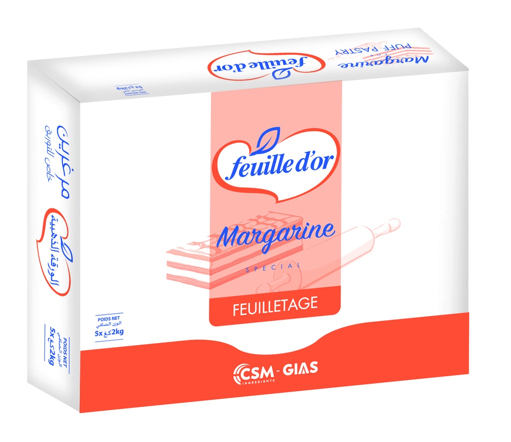 FEUILLE D OR SPÉCIAL FEUILLETAGE 5X2 KG
