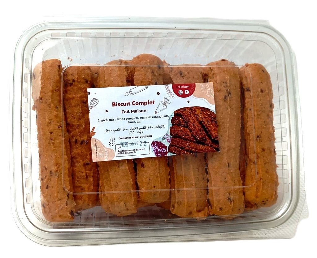 BISCUIT LORIAM FARINE COMPLETE
