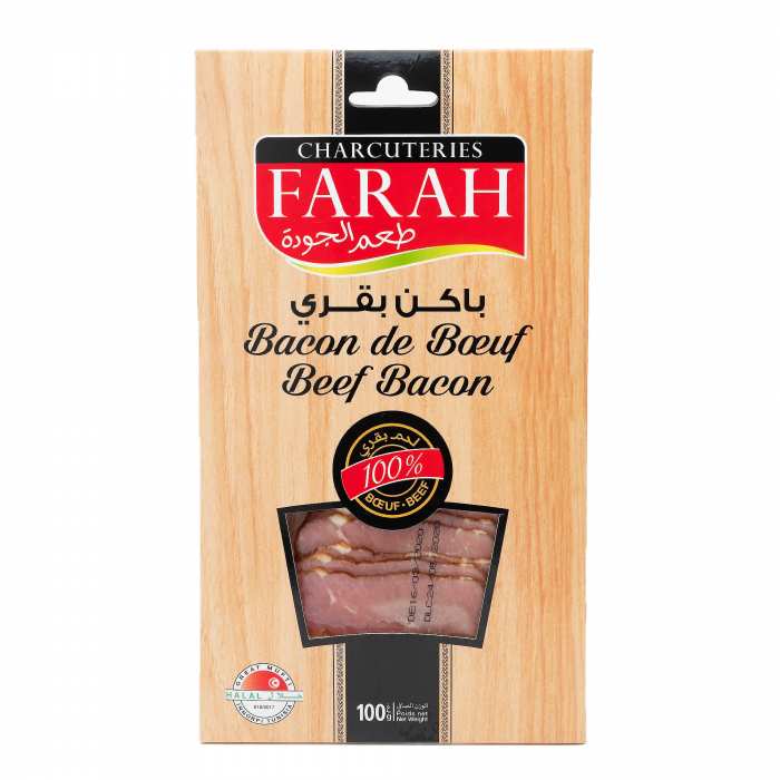 BACON DE BOEUF FUMEE 100G