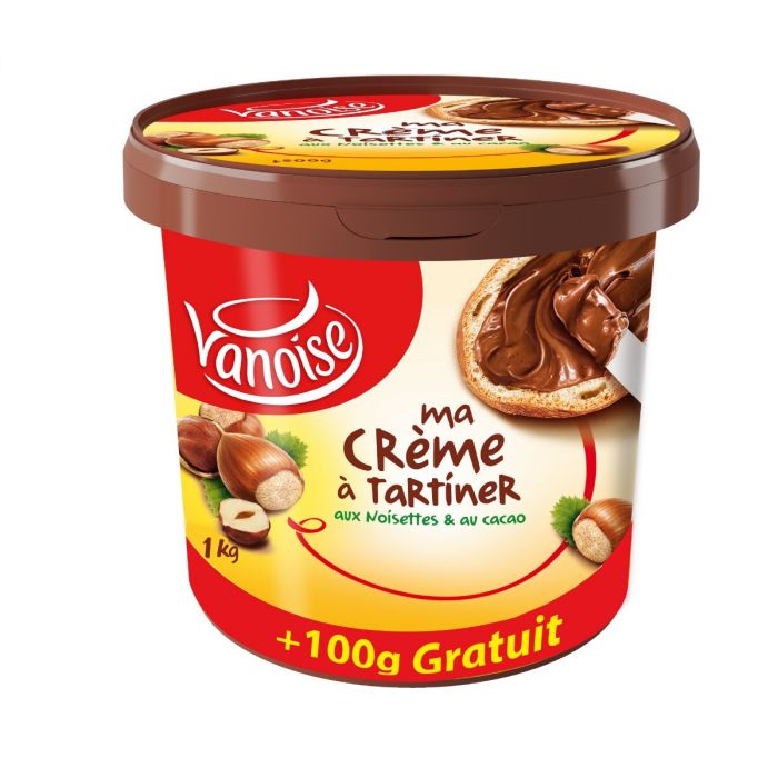 CREME A TARTINER VANOISE 1KG