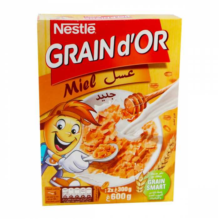 CEREALES GRAIN D'OR MIEL 600G