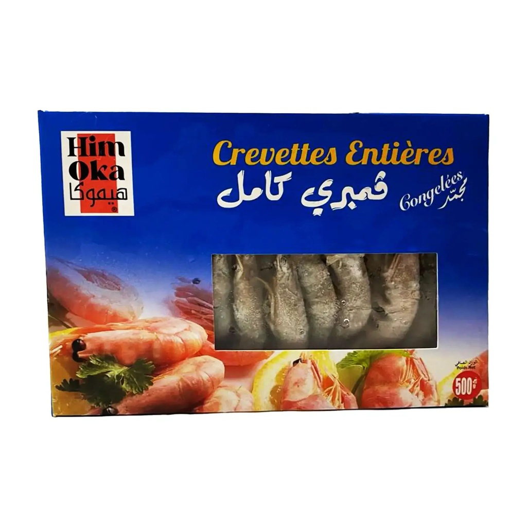 CREVETTES ENTIERES 500G