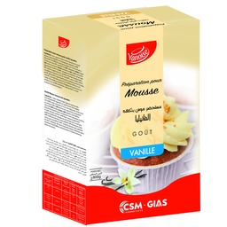 [PFV0261] MOUSSE VANILLE VANOISE 800G